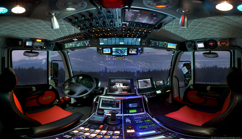 Illustration for article titled Este camión de alta tecnología para expediciones es el Optimus Prime de las autocaravanas